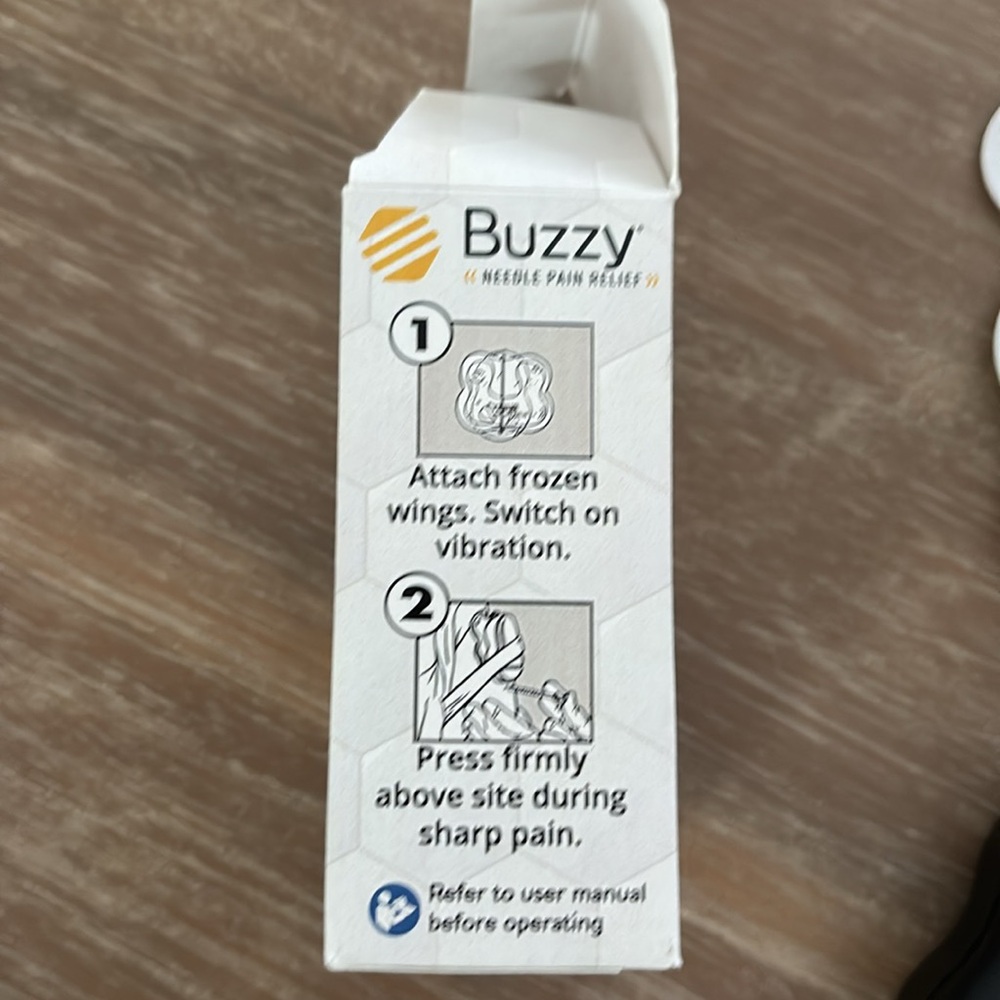 Buzzy Personal Vibrating Ice Pack Non Invasive Pro Cold Pad Device LadyBuzz - Picture 9 of 11